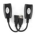 Kabel przedłużacz aktywny USB 2.0 Gembird AM-LAN-AF, max. 30 m (17 cm) Gembird