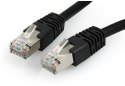 Kabel sieciowy FTP Gembird PP6-1M/BK kat. 6, Patch cord RJ-45 (1 m) Gembird