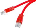 Kabel sieciowy UTP Gembird PP12-3M/R kat. 5e, Patch cord RJ-45 (3 m) Gembird