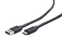 Kabel USB 3.0 typ C(AM/CM) 3m czarny Gembird Gembird