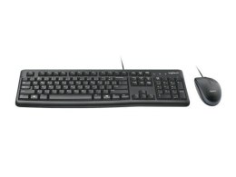 Zestaw klawiatura i mysz Logitech MK120 USB (czarny) Logitech