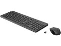 Zestaw bezprzewodowy klawiatura i mysz HP 330 (czarny) HP